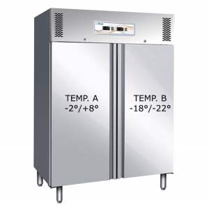 Professional vertical AFP / GNV1200DT freezer in stainless steel