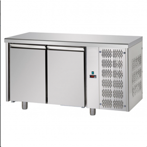 AFP / TF02MIDGN pizzeria fridge counter in stainless steel