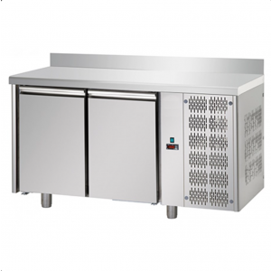 AFP / TF02MIDGNAL pizzeria fridge counter in stainless steel