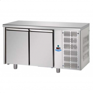 AFP / TP02MID pizzeria fridge counter in stainless steel