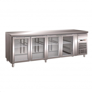 AFP / GN4100TNG stainless steel fridge table