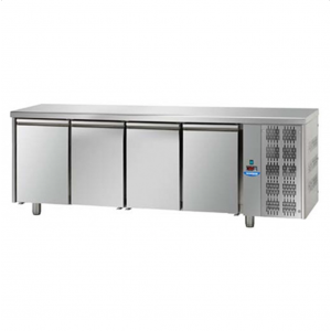 AFP / TP04MID pizzeria fridge counter in stainless steel