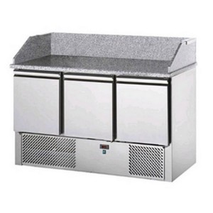 AFP / SL03PZ pizzeria fridge counter in stainless steel
