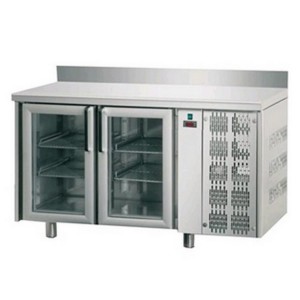 AFP / TF02MIDPV pizzeria fridge counter in stainless steel