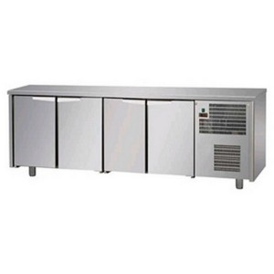 AFP / TF04MID60 pizzeria fridge counter in stainless steel