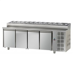 AFP / TF04EKOGNSK pizza counter in stainless steel