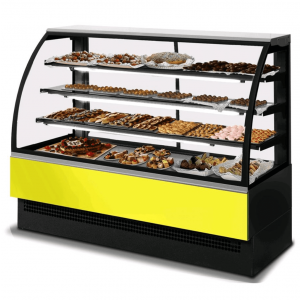 Neutral display case for AFP / EVNE pastry