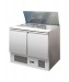 AFP / S900 refrigerated saladette pizzeria in stainless steel