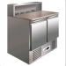 AFP / PS900 tn pizzeria fridge counter in stainless steel