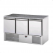AFP / SL03GR pizzeria fridge counter in stainless steel