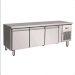AFP / UGN3100TN pizzeria fridge counter in stainless steel