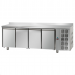 AFP / TF04MIDGNAL pizzeria fridge counter in stainless steel